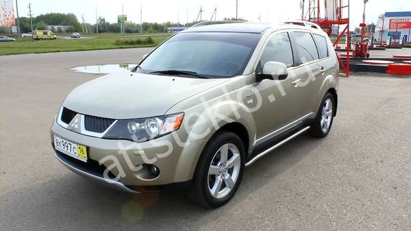 Автостекла Mitsubishi Outlander II c установкой в Москве